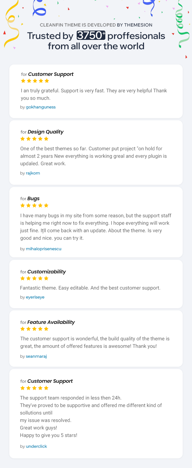 Cleanfin WordPress-Theme
