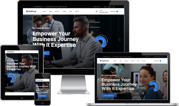 Daltech – IT-Lösungen und Technologie-WordPress-Theme – 2