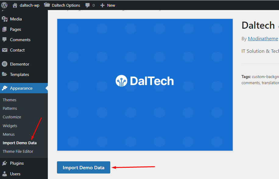 Daltech – WordPress-Theme für IT-Lösungen und Technologie – 4
