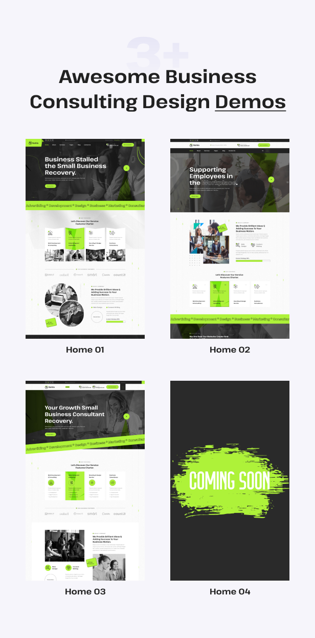 Nahla – WordPress-Theme für Unternehmensberatung – 2