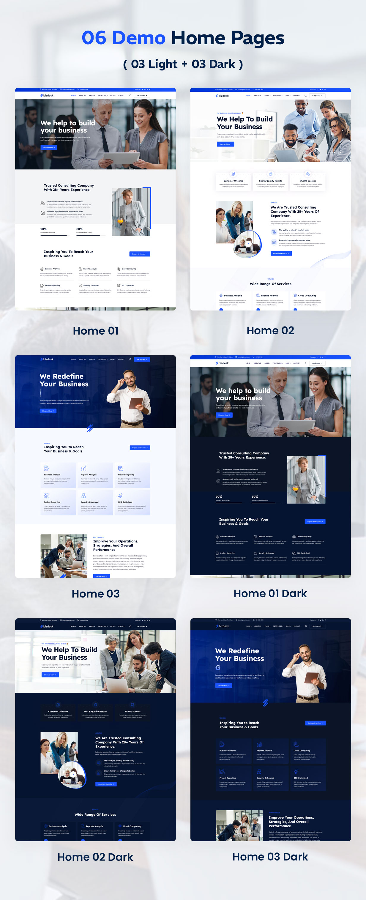 Bizdesk – Consulting Business WordPress Theme