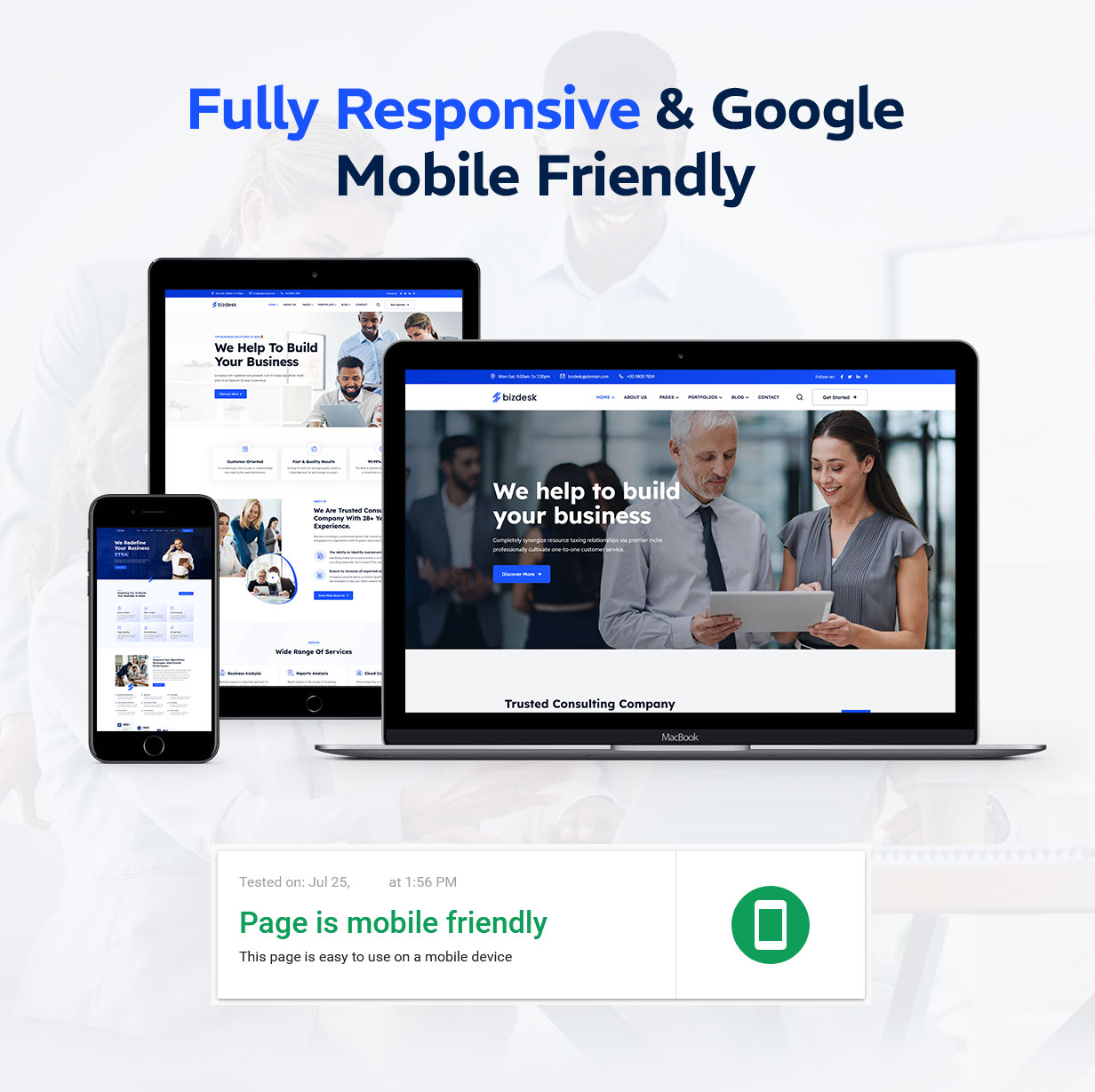 Bizdesk – Consulting Business WordPress Theme