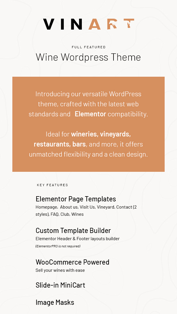 Vinart – Wein-WordPress-Theme