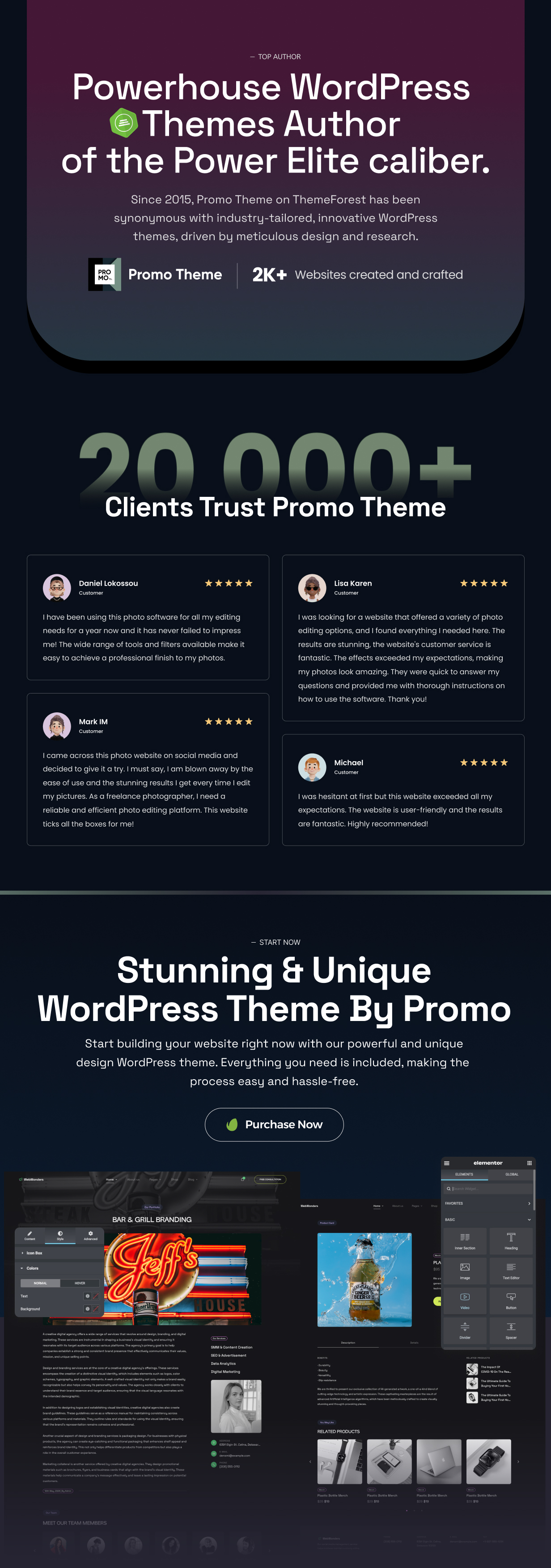 WebWonders – WordPress-Theme für Kreativ- und Digitalagenturen – 3